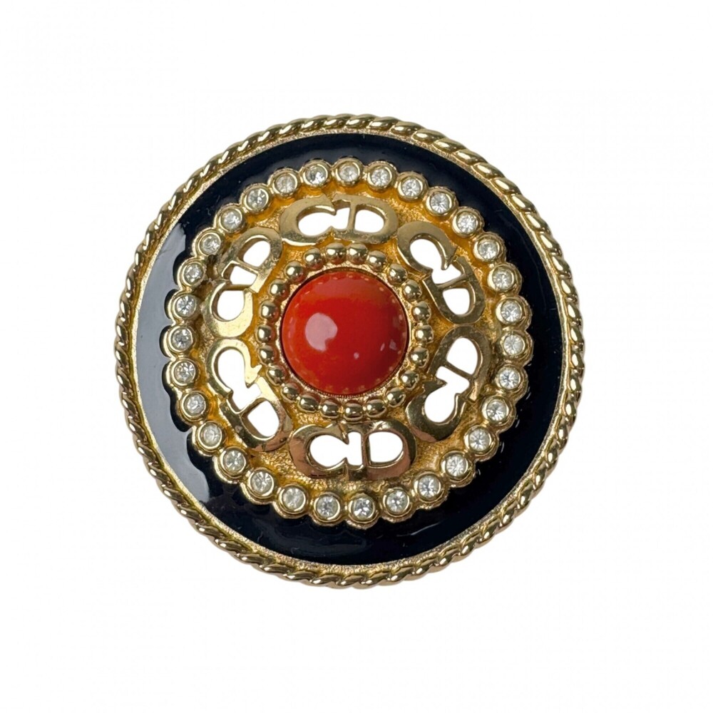 DIOR Vintage Red Brooch